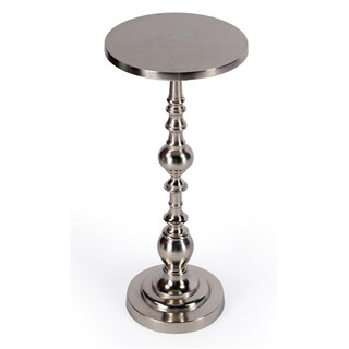 Foto 1 | Foto 1 | Mesa Auxiliar Con Pedestal Butler Specialty Silver Darien Nickel - Venta Internacional.