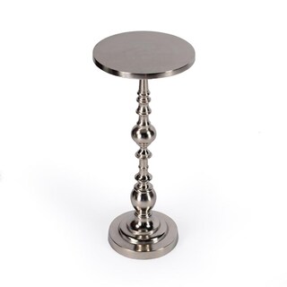 Foto 3 | Foto 3 | Mesa Auxiliar Con Pedestal Butler Specialty Silver Darien Nickel - Venta Internacional.