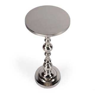 Foto 4 | Foto 4 | Mesa Auxiliar Con Pedestal Butler Specialty Silver Darien Nickel - Venta Internacional.