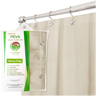 Foto 1 | Foto 1 | Cortina De Ducha Clean Healthy Living Peva Tan 180 X 180 Cm - Venta Internacional.