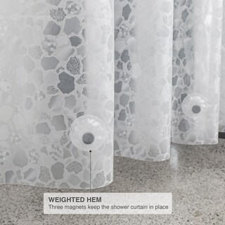 Foto 4 | Foto 4 | Forro De Cortina De Ducha Weltrxe 8g Eva Grueso 183 X 183 Cm Impermeable - Venta Internacional.