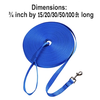 Foto 4 | Foto 4 | Correa De Adiestramiento Para Perros Hi Kiss Obedience Recall De Nailon 15 M Azul - Venta Internacional.