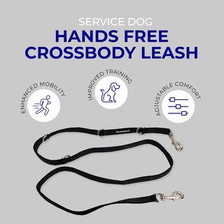 Foto 2 | Foto 2 | Correa Para Perro Hands Free Activedogs Bandolera De Nailon 2 3 M Negra - Venta Internacional.