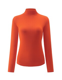 Foto 1 | Foto 1 | Camisa Kindcall Velma Cuello Alto Manga Larga Naranja Talla S - Venta Internacional.