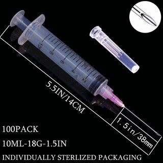 Foto 2 | Foto 2 | Jeringa Dm Yosleb De Plástico Luer Lock De 10 Ml/cc 18 Ga (paquete De 100) - Venta Internacional.