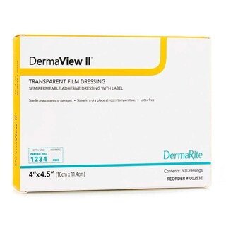 Foto 2 | Foto 2 | Aderezo De Película Transparente Dermaview Ii Dermarite De 4 X 11 Cm 1 Unidad - Venta Internacional.