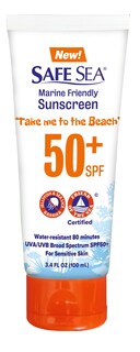 Foto 1 | Foto 1 | Protector Solar Safe Sea Bloqueador De Picaduras De Medusas Spf 50+ 100 Ml - Venta Internacional.