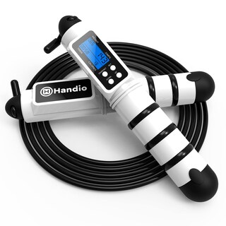 Foto 1 | Foto 1 | Jump Rope H Handio Con Contador De Longitud Ajustable  Color Blanco - Venta Internacional.