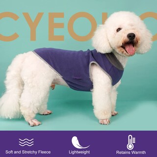 Foto 3 | Foto 3 | Sudadera Para Perro Cyeollo Elástica De Forro Polar Reflectante - Venta Internacional.