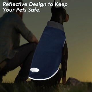 Foto 5 | Foto 5 | Sudadera Para Perro Cyeollo Elástica De Forro Polar Reflectante - Venta Internacional.