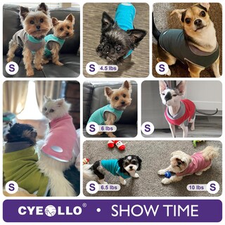 Foto 6 | Foto 6 | Sudadera Para Perro Cyeollo Elástica De Forro Polar Reflectante - Venta Internacional.