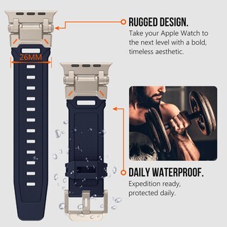 Foto 4 | Foto 4 | Correa De Reloj Kades Ultra 2/ultra De 49 Mm Para Apple Watch De 45 A 49 Mm - Venta Internacional.