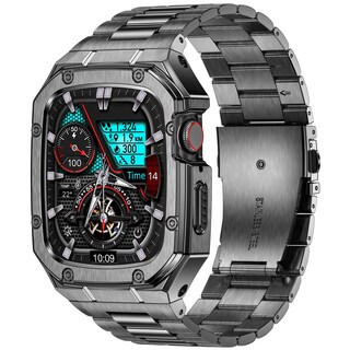 Foto 1 | Foto 1 | Correa De Reloj Con Funda Baiteyou Acero Inoxidable Apple 46 Mm Serie 10 - Venta Internacional.