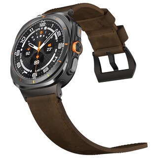 Foto 1 | Foto 1 | Correa De Reloj Vsant Vintage Leather Para Samsung Galaxy De 47 Mm - Venta Internacional.