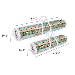 Foto 2 | Foto 2 | Bolsas De Almacenamiento En Rollo De Papel Para Regalos Elf Stor De 31 Cm Y 40 Cm - Venta Internacional.