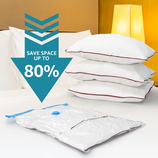 Foto 5 | Foto 5 | Bolsas Yssoa Para Almacenamiento Al Vacío Paquete De 8 Unidades Tamaño Jumbo Space Saver Transparentes - Venta Internacional.