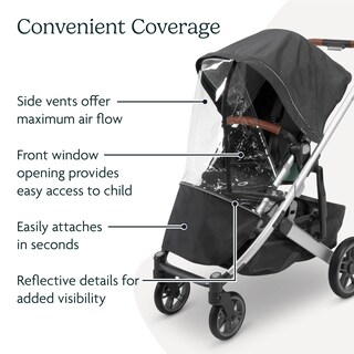 Foto 3 | Foto 3 | Protector De Lluvia Uppababy Performance Para Cochecitos Vista Y Cruz - Venta Internacional.