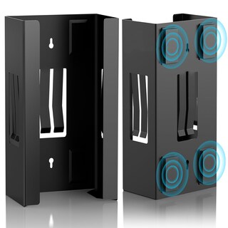 Foto 1 | Foto 1 | Soporte Magnético Para Guantera Mxsapve Soporte De Pared Metal Negro - Venta Internacional.