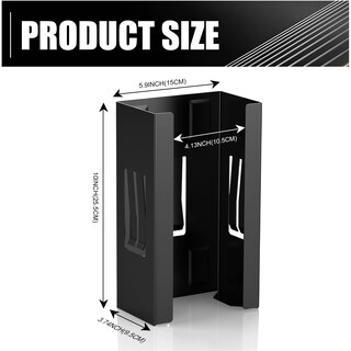 Foto 2 | Foto 2 | Soporte Magnético Para Guantera Mxsapve Soporte De Pared Metal Negro - Venta Internacional.