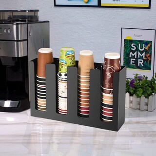 Foto 2 | Foto 2 | Organizador Dispensador De Tazas De Café Tirifer 4 Compartimentos - Venta Internacional.