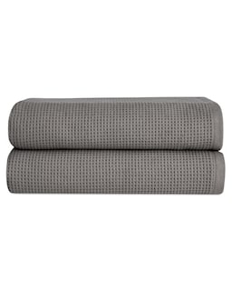 Foto 1 | Foto 1 | Toallas De Baño Cozy Earth Waffle 60% Algodón 40% Viscosa Y Bambú - Venta Internacional.