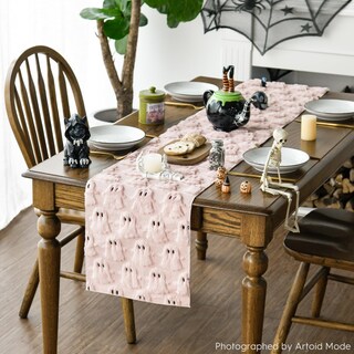 Foto 3 | Foto 3 | Camino De Mesa Artoid Mode Pink Ghost Halloween 33 X 183 Cm - Venta Internacional.