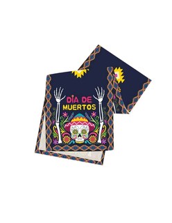 Foto 3 | Foto 3 | Camino de Mesa Día de Muertos Calavera y Termo Güish
