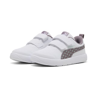 Foto 3 | Foto 3 | Tenis Puma Courtflex V3 Dotty V Ps Para Niña Purpura