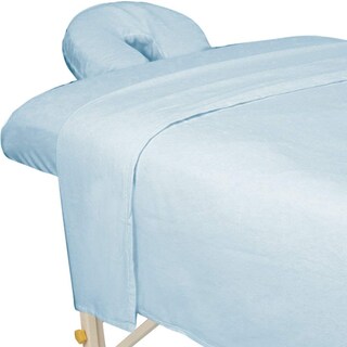 Foto 1 | Foto 1 | Juego De Sábanas De Masaje Forpro Premium Frannel Powder Blue - Venta Internacional.