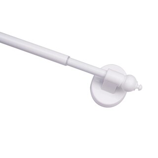Foto 4 | Foto 4 | Barras De Cortina Magnéticas Boom Jog Para Puertas Metálicas De 23 A 41 Cm Color Blanco Paquete De 2 - Venta Internacional.