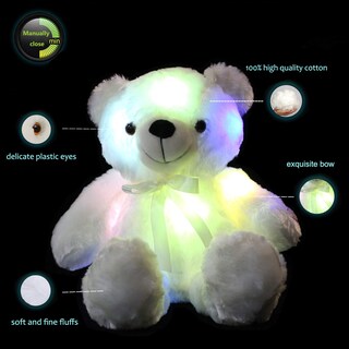 Foto 2 | Foto 2 | Oso De Peluche Led Sofipal Creative Colorido 46 Cm - Venta Internacional.