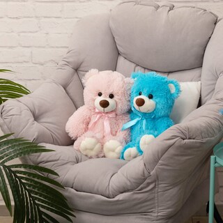 Foto 6 | Foto 6 | Peluche Wenmotdy Oso De Peluche Supercolor 35 Cm Rosa - Venta Internacional.