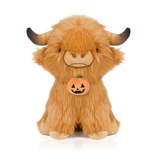 Foto 1 | Foto 1 | Peluche Yzxzm Vaca Escocesa De Las Tierras Altas 23 Cm De Peluche Marrón - Venta Internacional.