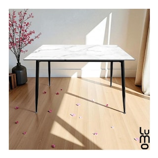 Foto 5 | Foto 5 | Mesa De Comedor Tipo Marmol Rectangular 120x70 Eames