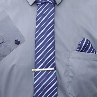 Foto 3 | Foto 3 | Set Corbata Pañuelo Mancuernilla Hombre 5 Piezas Estilo D Eo Safe Imports Esi-21711 Multicolor