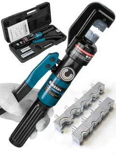 Foto 1 | Foto 1 | Herramienta De Engarzado Hidráulico Amzcnc De 12 A 70 Mm² Manual Con Troqueles - Venta Internacional.