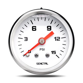 Foto 1 | Foto 1 | Manómetro De Combustible Senctrl 0-15 Psi Con Relleno De Aceite De Silicona - Venta Internacional.