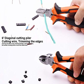 Foto 4 | Foto 4 | Juego De Alicates Edward Tools Harden De 3 Piezas Con Mangos Ergo Grip - Venta Internacional.