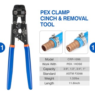 Foto 2 | Foto 2 | Kit De Herramientas De Abrazadera Pex Icrimp Para Abrazaderas Pex De 10 Mm 12 Mm 16 Mm Y 20 Mm - Venta Internacional.