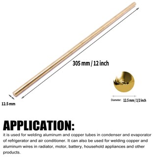Foto 2 | Foto 2 | Juego De Barras De Torno Con Varilla De Latón Pgcoko De 12 5 Mm De Diámetro Y 30 5 Cm - Venta Internacional.