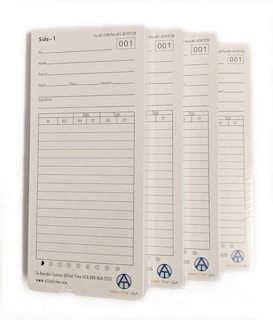 Foto 1 | Foto 1 | Time Cards Allied Time Usa At-4500 4 Paquetes De 50 - Venta Internacional.