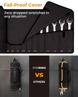 Foto 3 | Foto 3 | Wrench Roll Foxrino Bolsa Organizadora De Llaves De Lona Muy Resistente - Venta Internacional.