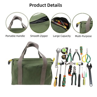 Foto 3 | Foto 3 | Bolsa De Herramientas Senvitate De Lona De 50 Cm De Ancho Con Gran Capacidad - Venta Internacional.