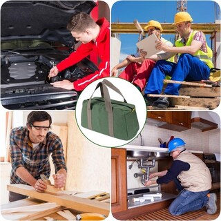 Foto 5 | Foto 5 | Bolsa De Herramientas Senvitate De Lona De 50 Cm De Ancho Con Gran Capacidad - Venta Internacional.