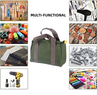 Foto 6 | Foto 6 | Bolsa De Herramientas Senvitate De Lona De 50 Cm De Ancho Con Gran Capacidad - Venta Internacional.