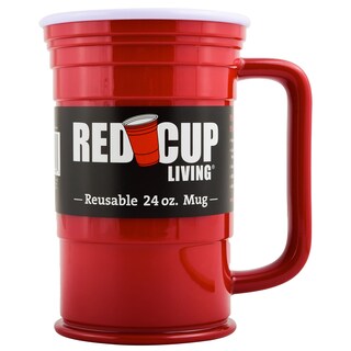 Foto 1 | Foto 1 | Taza De Cristal Red Cup Living 710 Ml Irrompible 24 Onzas - Venta Internacional.