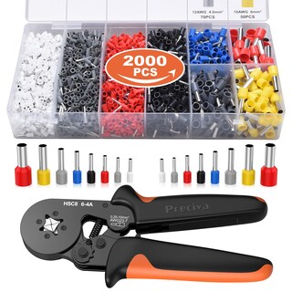 Foto 1 | Foto 1 | Kit De Herramientas Para Prensar Férulas Preciva Awg23-7 Con 2000 Conectores - Venta Internacional.