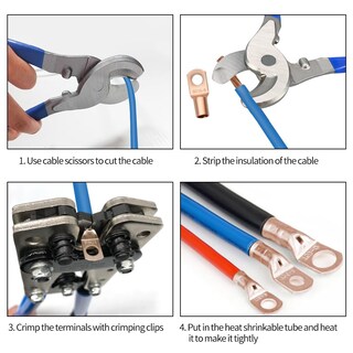 Foto 6 | Foto 6 | Herramienta Para Prensar Terminales De Cables De Batería Mdvora Con Cortador De Cables - Venta Internacional.