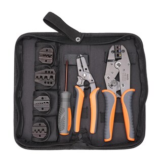 Foto 1 | Foto 1 | Juego De Herramientas De Crimpado Icrimp Ratchet Con 5 Mordazas Para Terminales Awg20-2 - Venta Internacional.