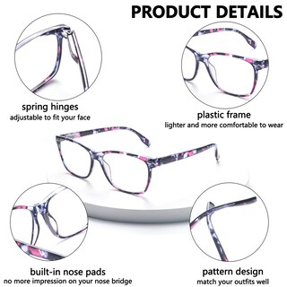 Foto 3 | Foto 3 | Gafas De Lectura Progresivas Multienfoque Clasaga Para Mujer 2.75 - Venta Internacional.